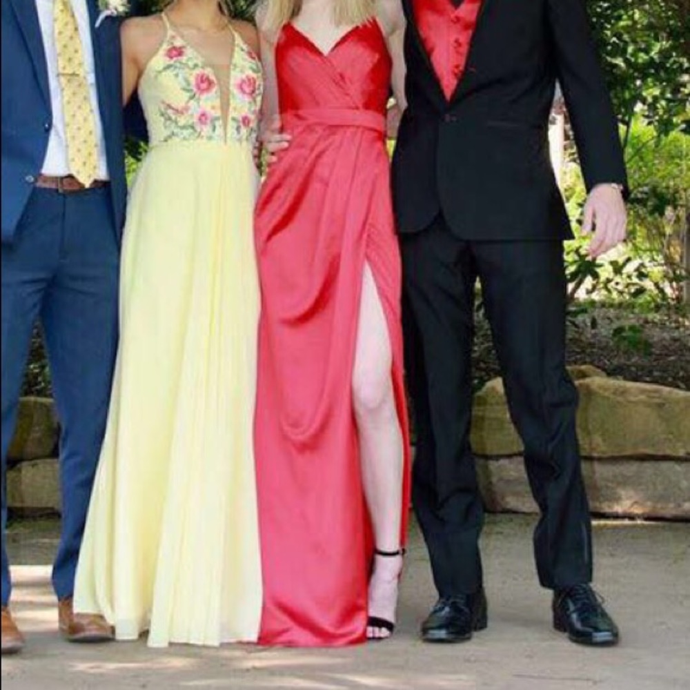 Red Jasz Couture Prom Dress